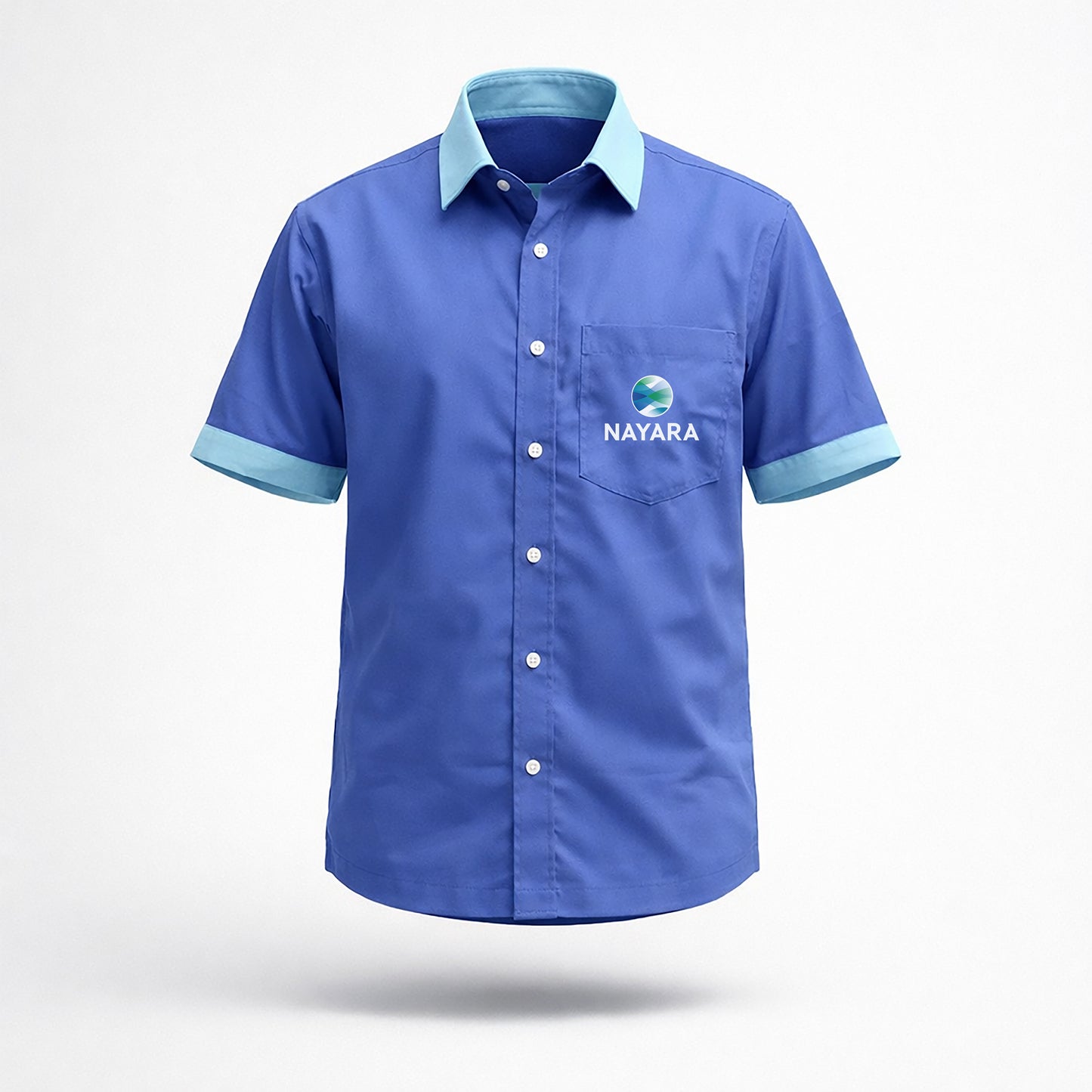Nayara Energy petrol pump uniform combo with shirt trouser and cap