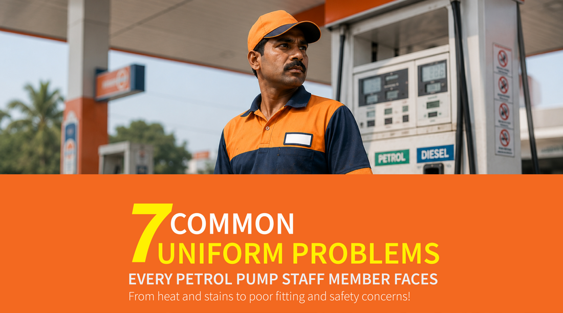 7 Common Uniform Problems Faced by Petrol Pump Staff (And How to Solve Them)