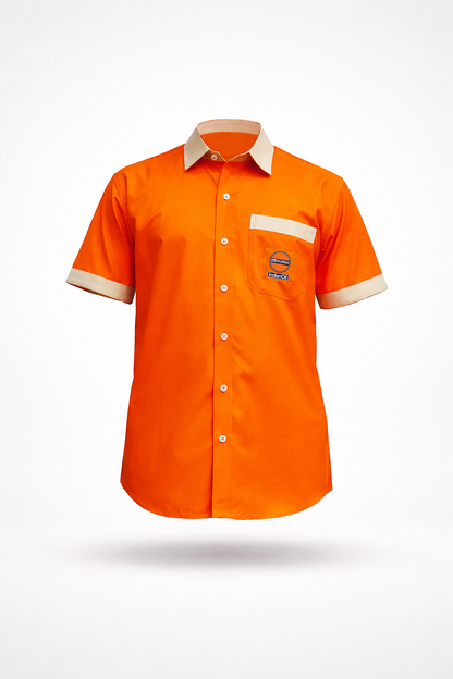 IOCL Petrol Pump Uniform - T-Shirt Pant & Cap Combo
