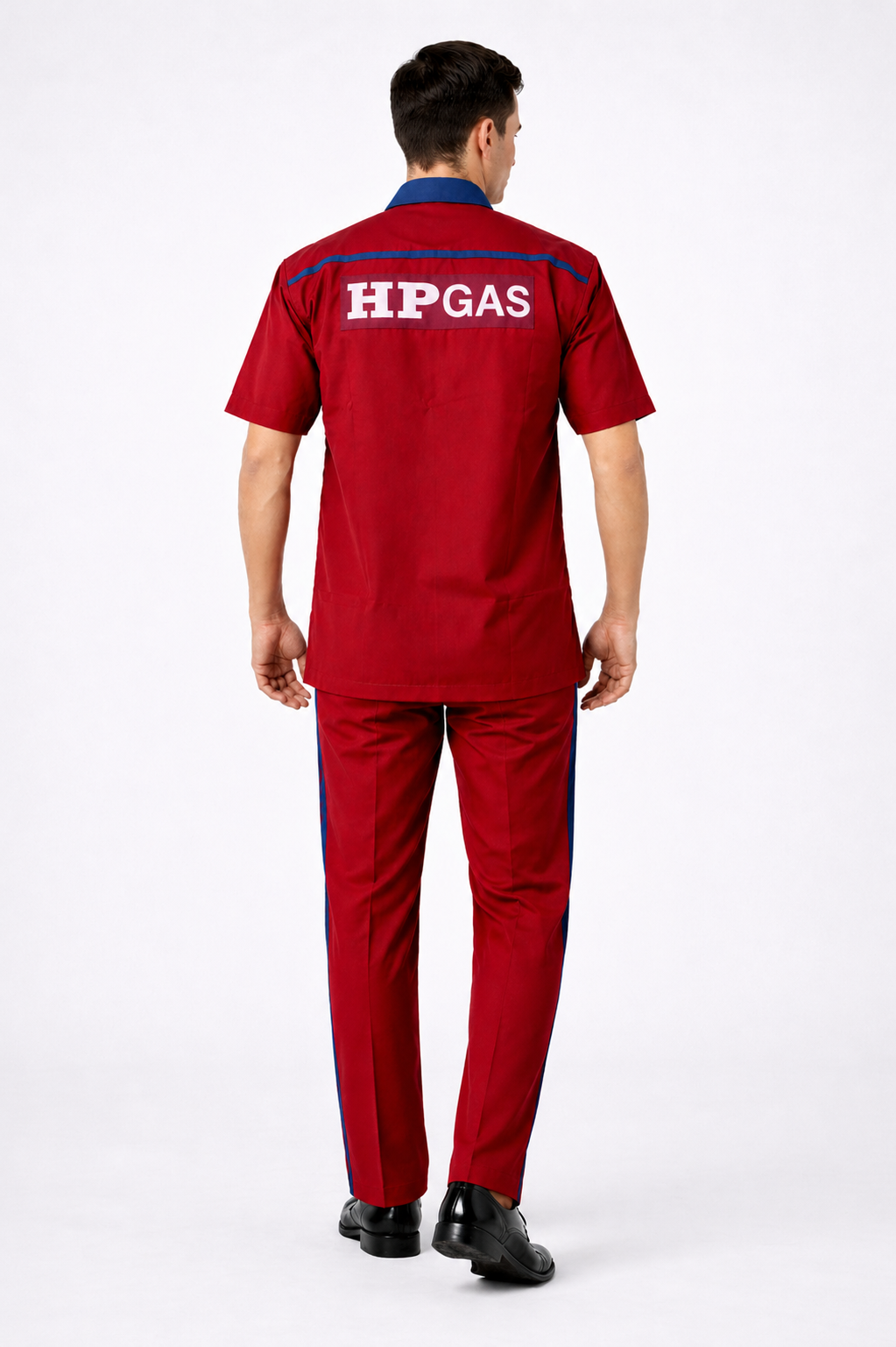 HP Gas Delivery Staff Uniform - Shirt Pant & Cap Combo