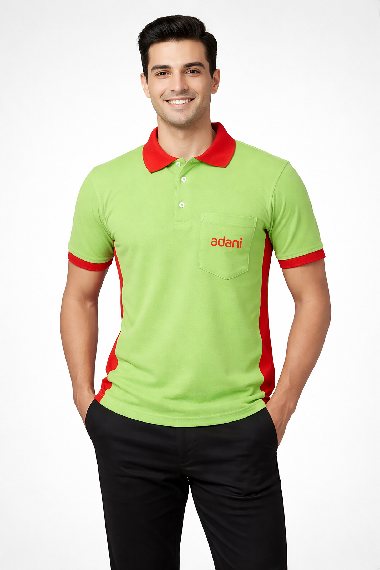 Adani Gas Delivery Staff Uniform T-Shirt