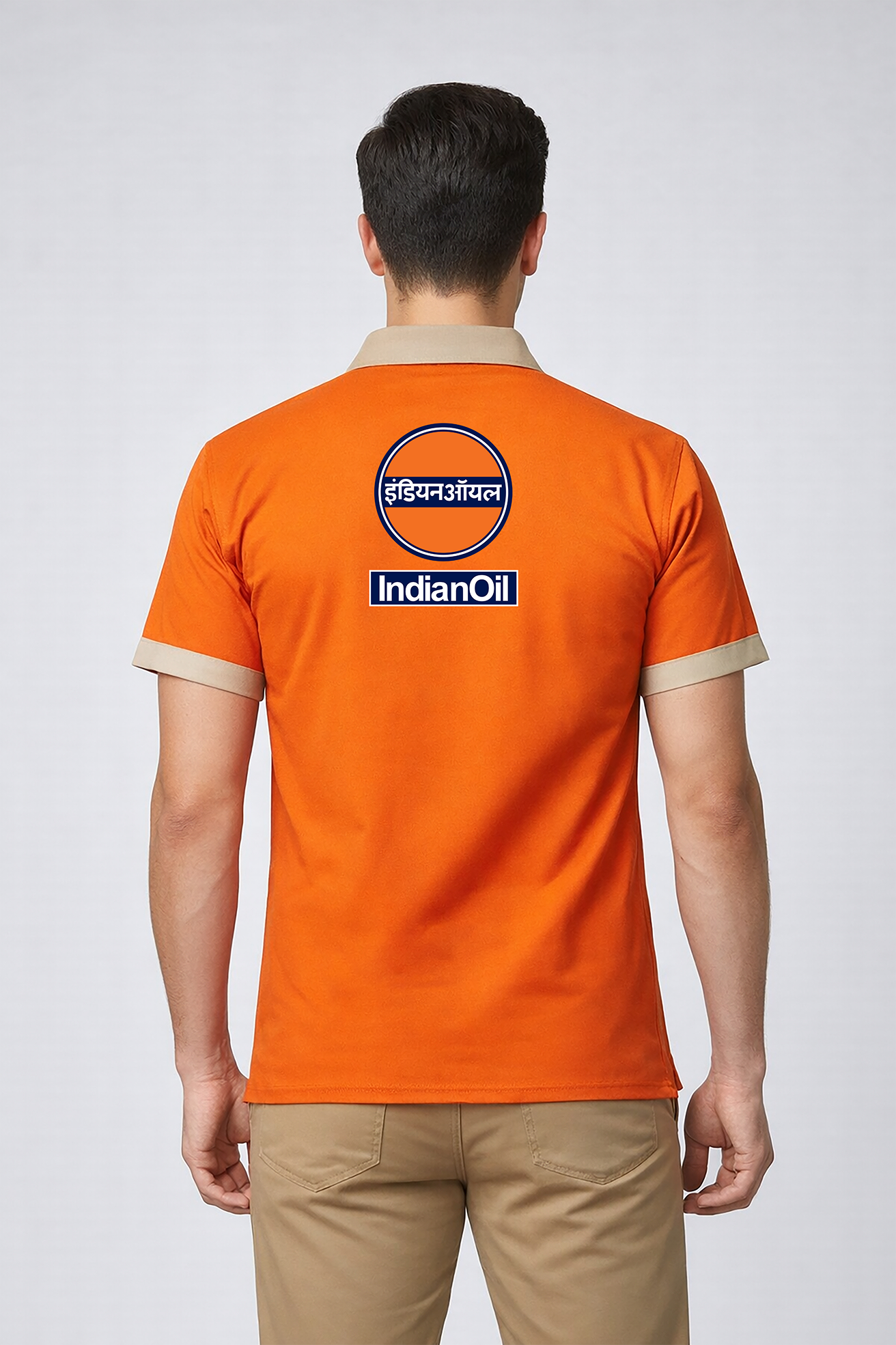 IOCL Petrol Pump Uniform - T-Shirt Pant & Cap Combo