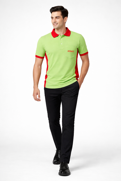 Adani Gas Delivery Staff Uniform T-Shirt