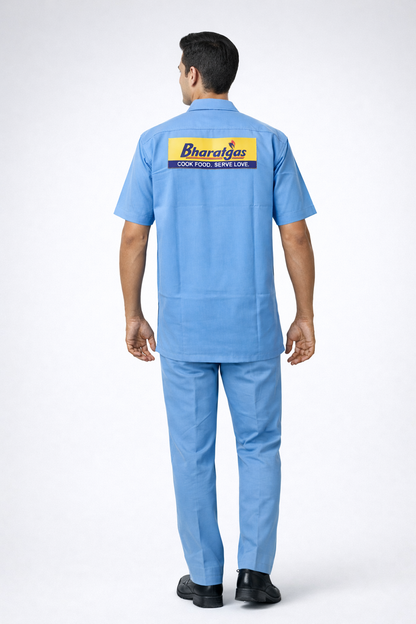 Bharat Gas Delivery Uniform Shirt