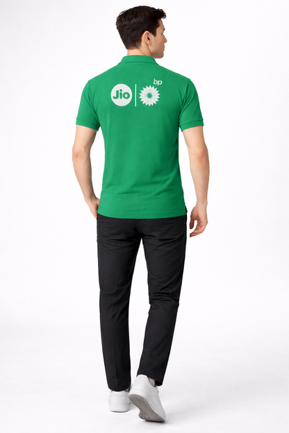 Jio-BP Petrol Pump Uniform T-Shirt