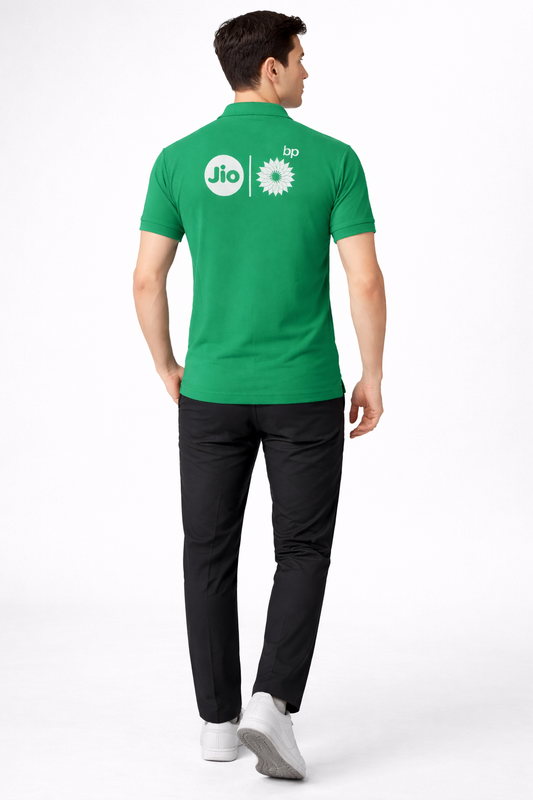 Jio-BP Petrol Pump Uniform T-Shirt